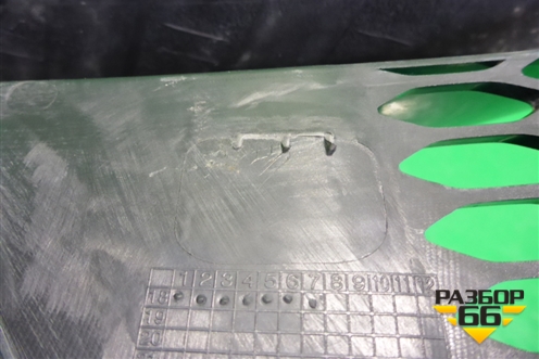 Решетка в передний бампер правая (до 2021г) (86596M6010) для Kia Cerato с 2018г (Серато 4)