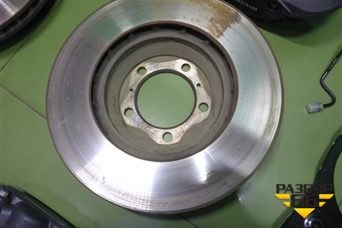 Комплект тормозной системы (350x34 перед, 330x26 зад) (9Y0615106CL 9Y0615105CL 9Y0615404BE 9Y0615403 для Porsche Cayenne с 2017г (Каен) (9Y0615106CL9Y0615105CL)