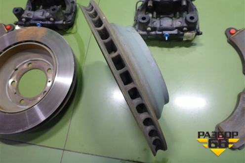 Комплект тормозной системы (350x34 перед, 330x26 зад) (9Y0615106CL 9Y0615105CL 9Y0615404BE 9Y0615403 для Porsche Cayenne с 2017г (Каен) (9Y0615106CL9Y0615105CL)