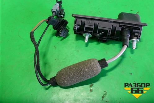 Кнопка открывания багажника (наружная с камерой) (5N0827566AJ) для Audi A4 (В8) с 2007-2015г (А4)