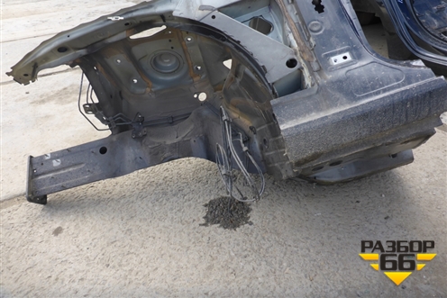 Лонжерон передний левый (правый руль) для Audi A4 (В8) с 2007-2015г (А4)