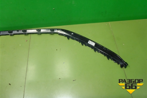 Спойлер переднего бампера (после 2019г) (4M0853245X) для Audi Q7 c 2015г (Ку 7)