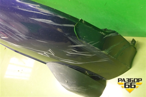 Юбка переднего бампера (после 2019г) (4M0807733F) для Audi Q7 c 2015г (Ку 7)