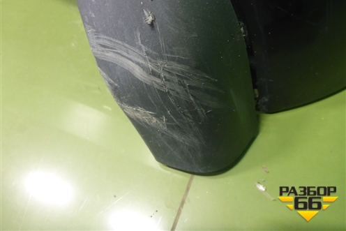 Юбка переднего бампера (после 2019г) (4M0807733F) для Audi Q7 c 2015г (Ку 7)