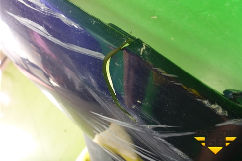 Юбка переднего бампера (после 2019г) (4M0807733F) для Audi Q7 c 2015г (Ку 7)