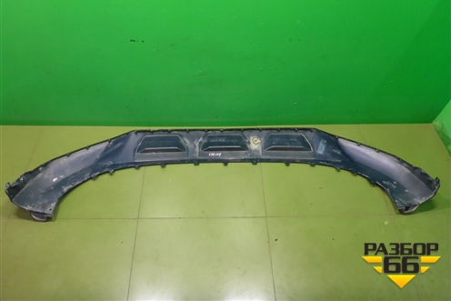 Юбка переднего бампера (после 2019г) (4M0807733F) для Audi Q7 c 2015г (Ку 7)