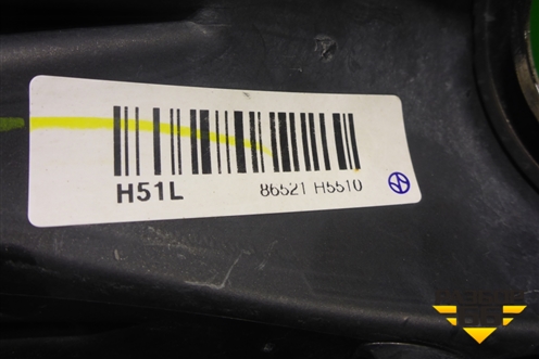 Накладка ПТФ левая (после 2020г) (86521H5510) для Hyundai Solaris с 2017г (Солярис)