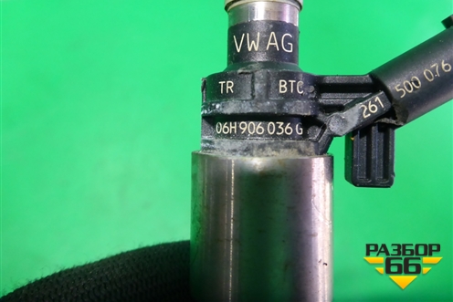Форсунка инжекторная электрическая (2.0л CDN) (06H906036G) для Audi A4 (В8) с 2007-2015г (А4)
