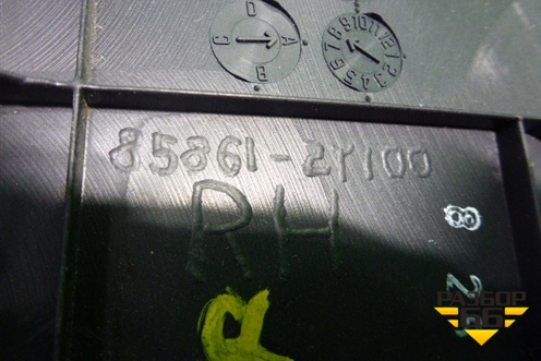 Обшивка стойки задняя верхняя правая (858612Y100) для Hyundai ix 35 с 2010г (Ай икс 35)