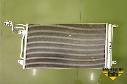 Радиатор кондиционера (6C0816411B) для Skoda Rapid с 2013г (Рапид)