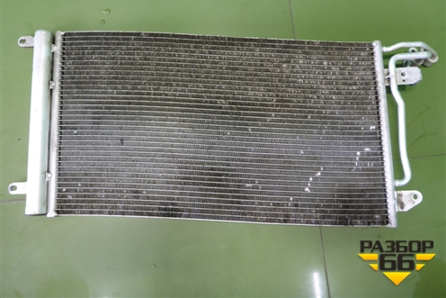 Радиатор кондиционера (6C0816411B) для Skoda Rapid с 2013г (Рапид)