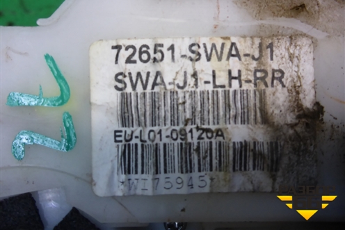 Замок двери задней левой (72651SWAJ1) для Honda CR-V(RE) с 2006-2012г (ЦРВ СРВ)