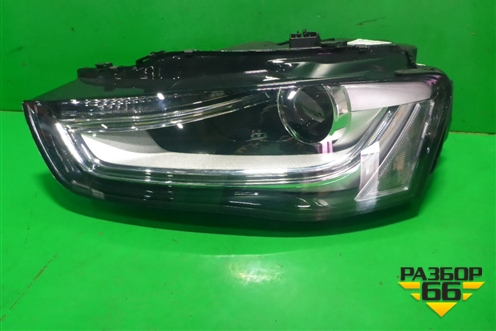 Фара левая (после 2012г ксенон без блоков и лампы) (8K0941005C) для Audi A4 (В8) с 2007-2015г (А4)