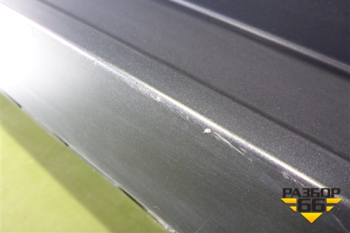 Юбка заднего бампера (57R807835) для Skoda Karoq с 2017г (Карок)