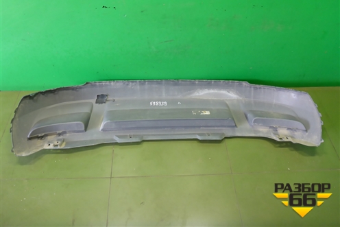 Юбка заднего бампера (57R807835) для Skoda Karoq с 2017г (Карок)