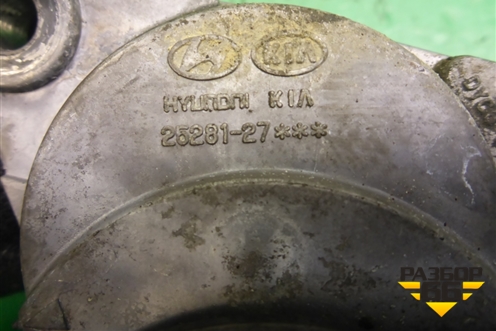 Ролик натяжитель ремня навесного оборудования (2.0л D4EA) (2528127000) для Hyundai Santa Fe с 2000-2012г (Classic) (Санта Фе)