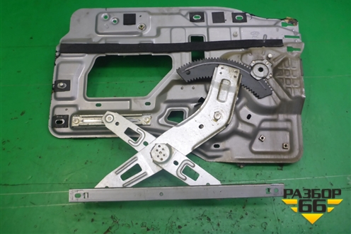 Стеклоподъёмник электрический задний левый (без моторчика) (8347026030) для Hyundai Santa Fe с 2000-2012г (Classic) (Санта Фе)