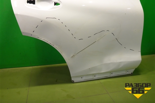 Дверь задняя правая (H210M4CBMA) для Nissan X-Trail (Т32) с 2014г (Хтраил)