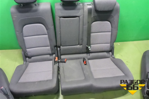 Сиденья комплект (правый руль, с AIR BAG и подогревом электро регулировка) для Audi Q5 c 2008-2017г (Ку 5)