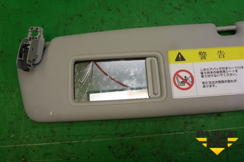 Козырёк солнцезащитный левый (правый руль) для Audi Q5 c 2008-2017г (Ку 5)