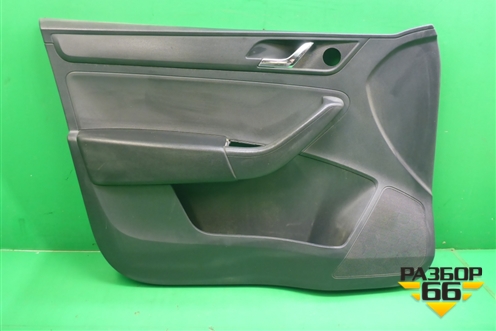 Обшивка двери передней левой под электрику (60U867013) для Skoda Rapid с 2013г (Рапид)