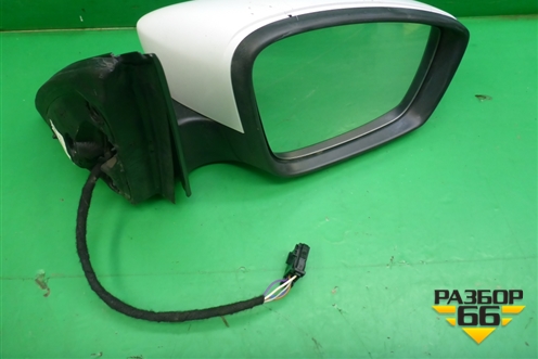 Зеркало правое электрическое (5 контактов) для Skoda Rapid с 2013г (Рапид)