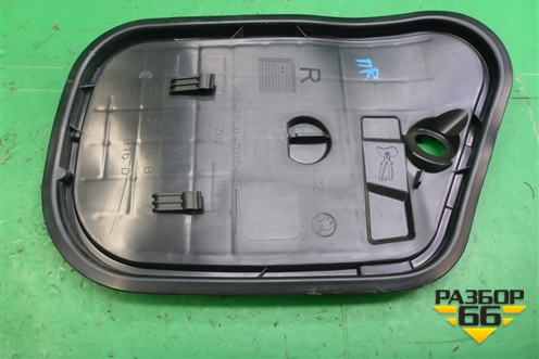 Панель внутренняя двери передней правой (5JA837916B) для Skoda Rapid с 2013г (Рапид)