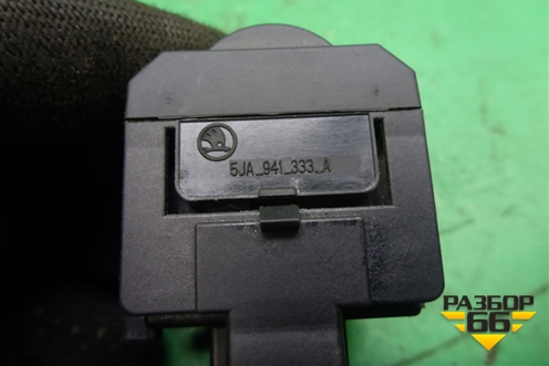 Переключатель корректора фар (5JA941333A) для Skoda Rapid с 2013г (Рапид)