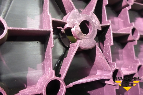 Накладка порога внутренняя переднего левого (BK21V13201ACW) для Ford Transit с 2014г (Транзит)