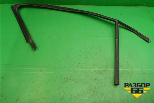 Уплотнитель стекла двери передней левой (5JA837431) (5JA837431D) для Skoda Rapid с 2013г (Рапид)