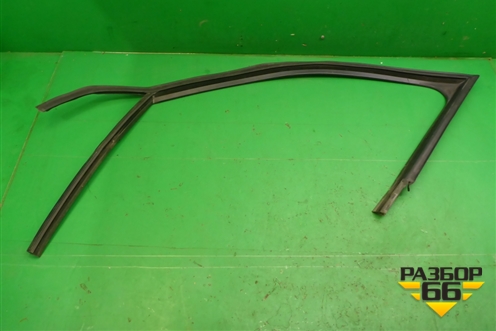 Уплотнитель стекла двери передней левой (5JA837431) (5JA837431D) для Skoda Rapid с 2013г (Рапид)