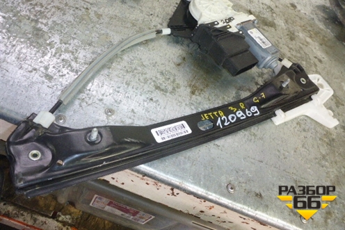 Стеклоподъёмник электрический задний правый для Volkswagen Jetta с 2010-2019г (Джетта)