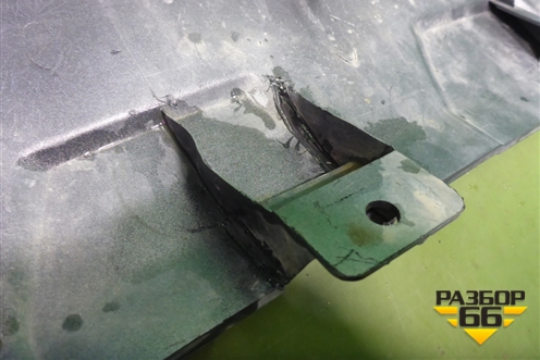 Накладка заднего бампера (Cross) (8450031034) для VAZ Vesta/Веста с 2015г