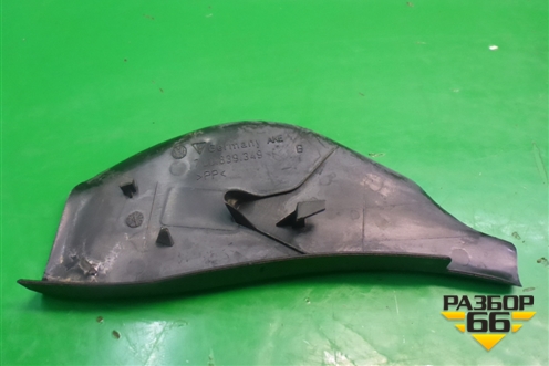 Накладка двери задней левой (с торца передняя) (7L0839349) (7L0839349B) для Volkswagen Touareg c 2002-2010г (Туарег)