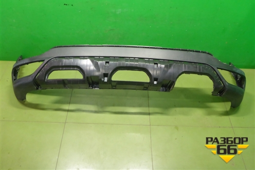 Бампер задний нижняя часть (после 2020г X-Line) (86612H0900) для Kia Rio с 2017г (Рио 4)