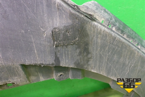 Юбка переднего бампера (6N5805915) для Volkswagen Polo с 2020г (Поло)