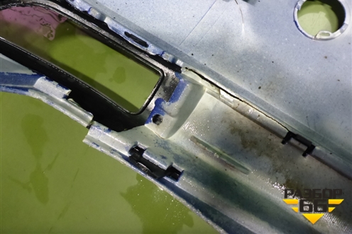 Бампер задний (5-ти дверный кузов) (9650450577) для Citroen C4 с 2005-2011г (С4)