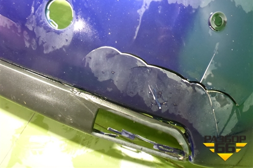 Бампер задний (5-ти дверный кузов) (9650450577) для Citroen C4 с 2005-2011г (С4)