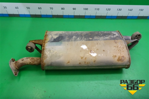 Глушитель задняя часть для Toyota Isis c 2004-2018г (Исис)