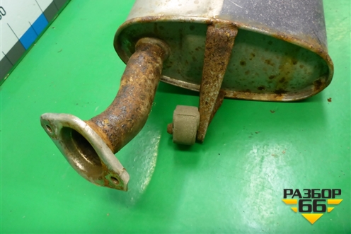 Глушитель задняя часть для Toyota Isis c 2004-2018г (Исис)