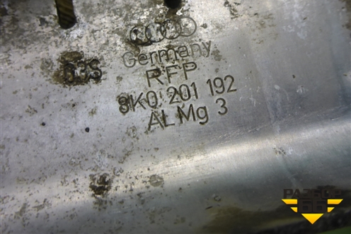 Защита антигравийная (8K0201192) для Audi A4 (В8) с 2007-2015г (А4)