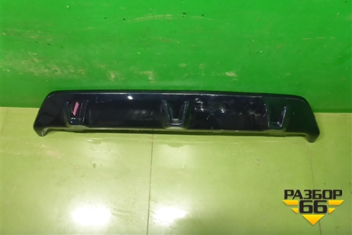 Юбка заднего бампера (М-Пакет) (51128092243) для BMW X6 G06 с 2019г (Х6 Г06)