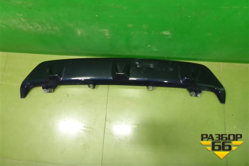 Юбка заднего бампера (М-Пакет) (51128092243) для BMW X6 G06 с 2019г (Х6 Г06)