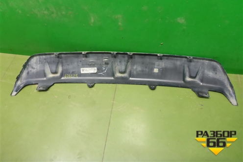 Юбка заднего бампера (М-Пакет) (51128092243) для BMW X6 G06 с 2019г (Х6 Г06)