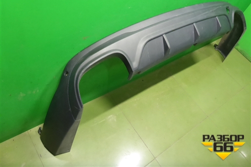 Юбка заднего бампера (под парктроник) (602001763AA) для Chery Tiggo 8 Pro с 2021г (Тиго 8 Про)