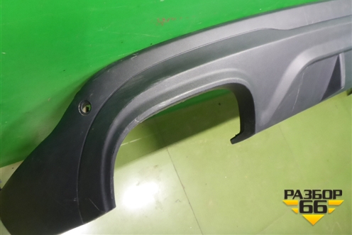 Юбка заднего бампера (под парктроник) (602001763AA) для Chery Tiggo 8 Pro с 2021г (Тиго 8 Про)