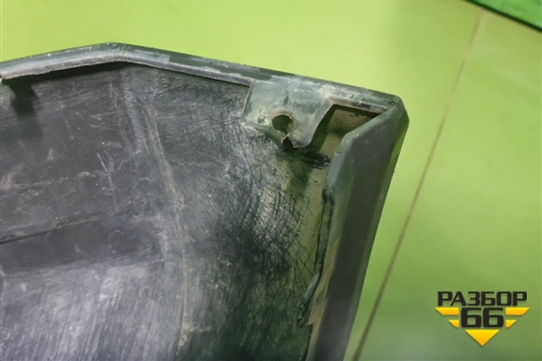 Юбка переднего бампера (57A807061) для Skoda Karoq с 2017г (Карок)