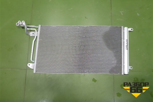 Радиатор кондиционера (6C0816411B) для Skoda Rapid с 2013г (Рапид)