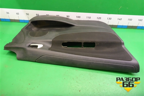 Обшивка двери передней левой под электрику (5ти дверный кузов) (96502525ZD) для Peugeot 207 с 2006-2015г