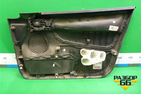 Обшивка двери передней левой под электрику (5ти дверный кузов) (96502525ZD) для Peugeot 207 с 2006-2015г